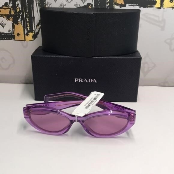 New Authentic Prada Purple Sunglasses for Women PR26Z - Picture 11 of 12